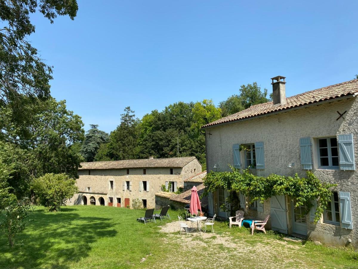 Chateau Des Loups - Les Cedres Bleus Echire Eksteriør billede